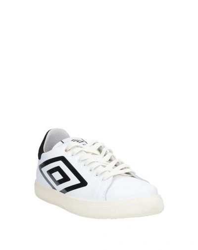 Shop Umbro Man Sneakers White Size 8 Soft Leather