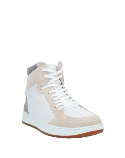 Shop Eleventy Sneakers In Light Grey
