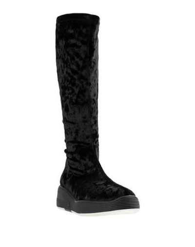 Ruco Line Knee Boots In Black
