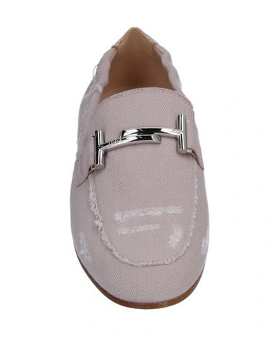 Tod's Loafers In Pink