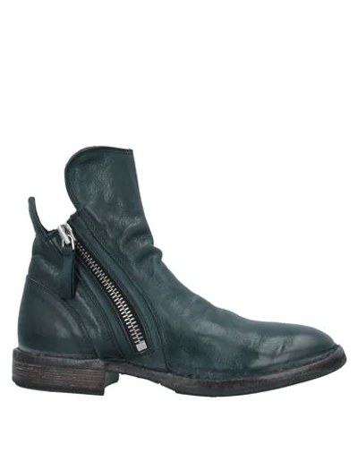 Shop Moma Ankle Boot In Deep Jade