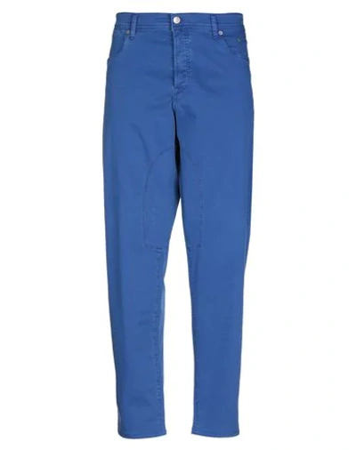 Shop Siviglia Pants In Blue