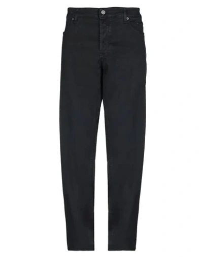 Shop Siviglia Casual Pants In Dark Blue