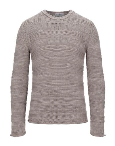Shop Della Ciana Sweaters In Dove Grey