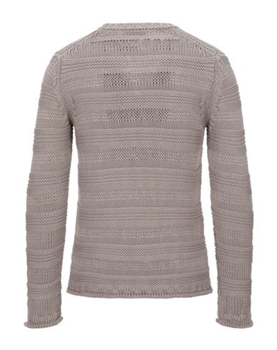 Shop Della Ciana Sweaters In Dove Grey