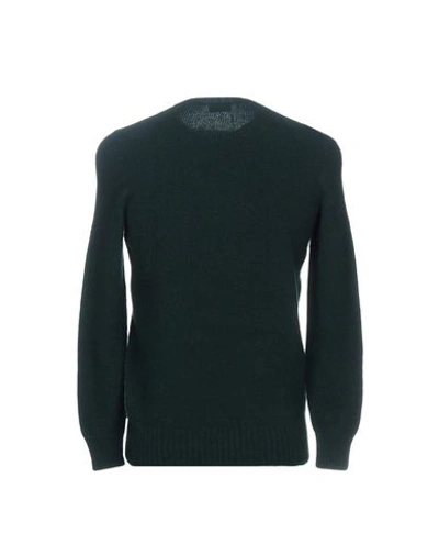 Drumohr Sweaters In Dark Green