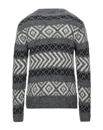 Shop Kaos Man Sweater Grey Size L Acrylic, Wool, Alpaca Wool, Polyamide