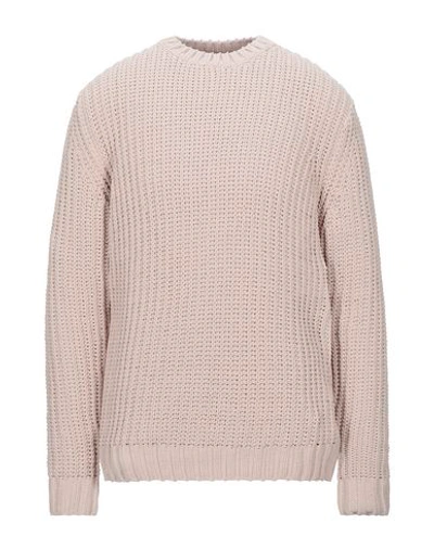 Shop Kaos Man Sweater Beige Size L Polyester
