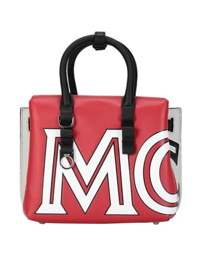 Shop Mcm Cross-body Bags In Red