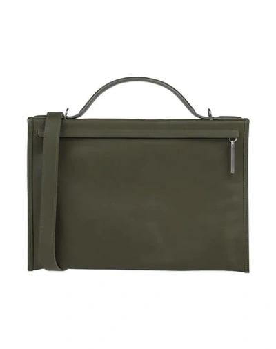 Shop Pb 0110 0110 Handbags In Military Green