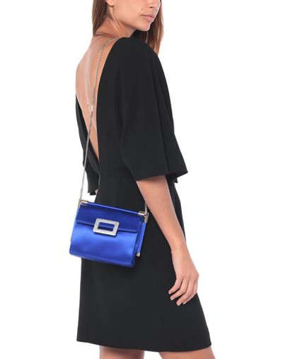 Shop Roger Vivier Handbags In Bright Blue