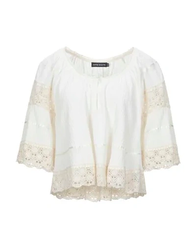 Shop Antik Batik Blouses In Ivory