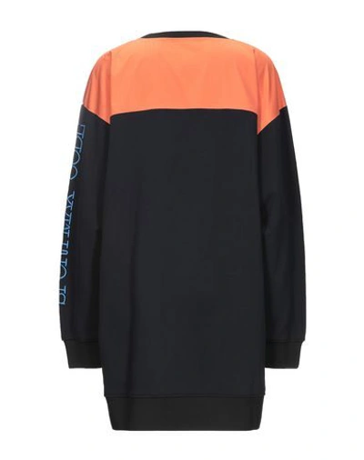 Shop Sportmax Code Sweatshirts In Dark Blue