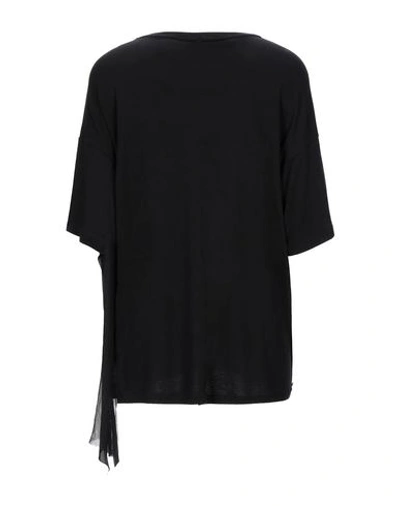 Manila Grace T-shirts In Black