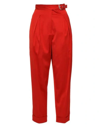 Shop Robert Rodriguez Pants In Red