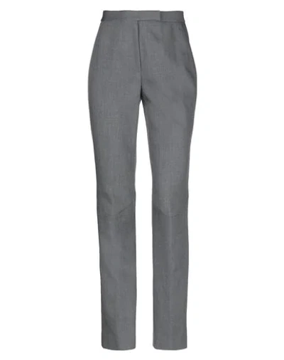 Shop Dkny Casual Pants In Grey