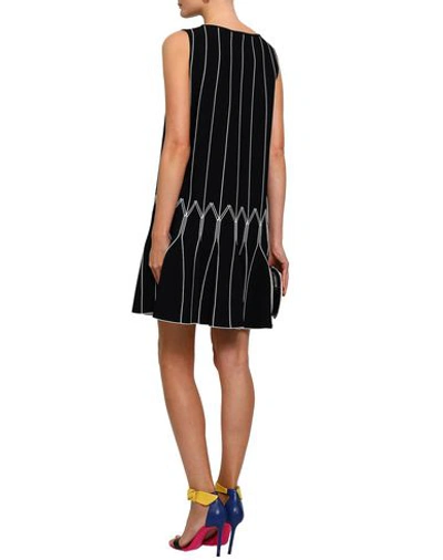 Shop Antonino Valenti Short Dress In Black