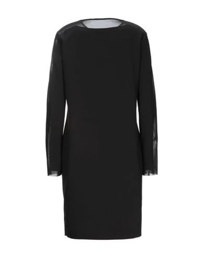 Shop Tom Rebl Short Dresses In Black