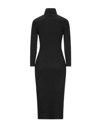 Elisabetta Franchi Midi Dresses In Black