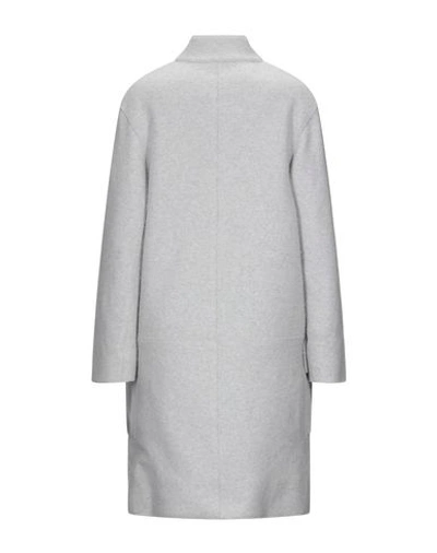 Shop Dondup Coats In Light Grey