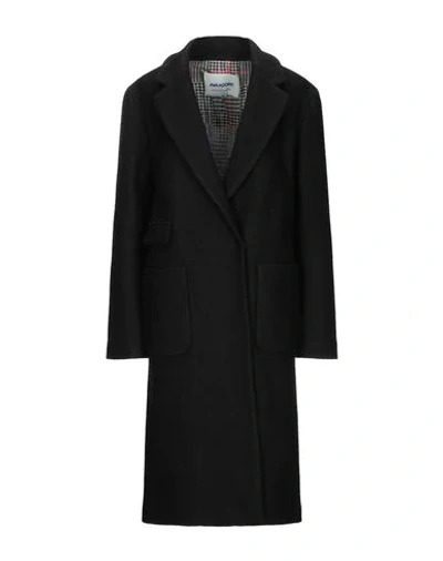 Shop Ava Adore Coat In Black