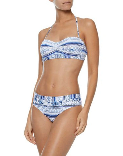 Shop Jets By Jessika Allen Bikini Tops In Blue