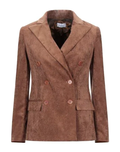 Shop Hopper Sartorial Jacket In Brown