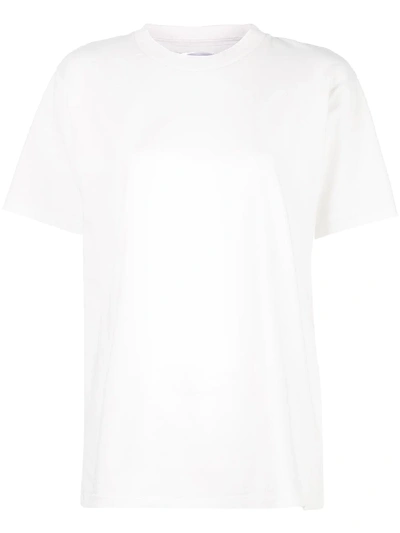 Shop Anine Bing T-shirt Mit Rundem Ausschnitt In White