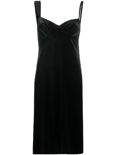 Shop Alchemy Sweetheart Midi Dress In Black