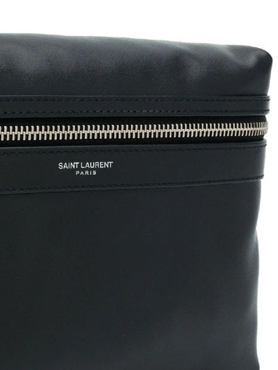 Shop Saint Laurent City Camera Belt Bag In Black