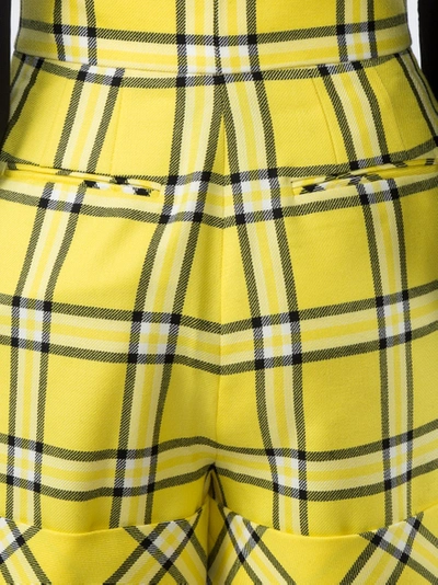 Shop Sarabattaglia Checked Tailored Shorts