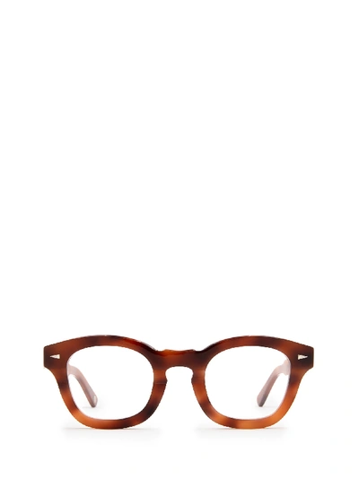 Shop Ahlem Le Marais Optic Brown Turtle Glasses