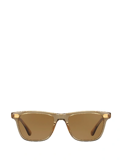Shop Garrett Leight Wavecrest Bgb-sfsbl-plr Sunglasses