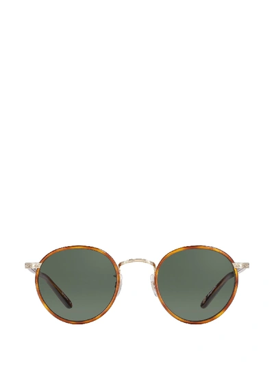 Garrett Leight Wilson Sun Butterscotch-tort Sunglasses In Bt-g-dht/pg15
