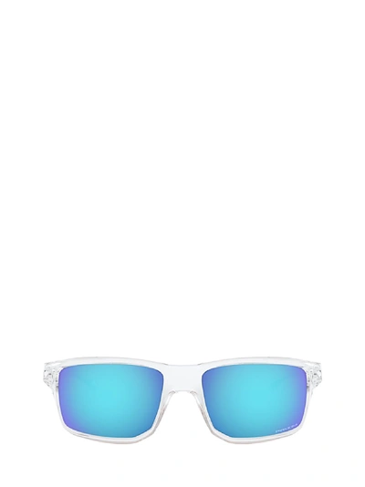 Shop Oakley Oo9449 Polished Clear Sunglasses In 944904