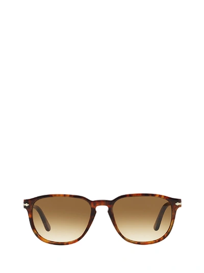 Shop Persol Po3019s Coffee Sunglasses In 108/51