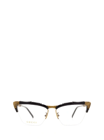 Shop Gucci Gg0660o Black Glasses In 1
