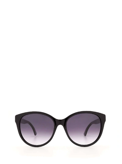 Shop Gucci Gg0631s Black Sunglasses