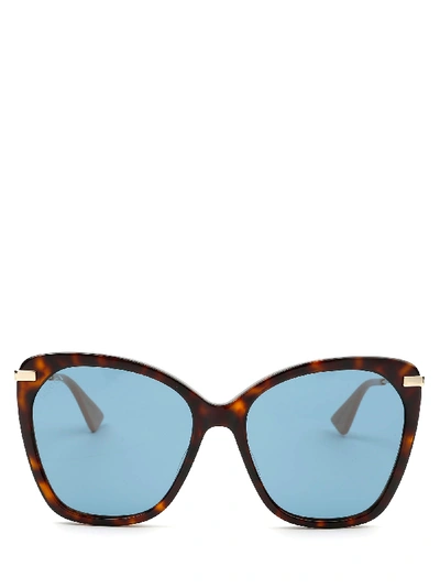 Shop Gucci Gg0510s Havana Sunglasses In 4