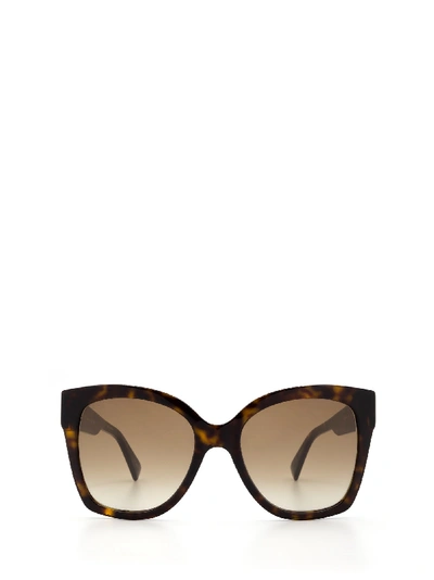 Shop Gucci Gg0459s Havana Sunglasses In 2