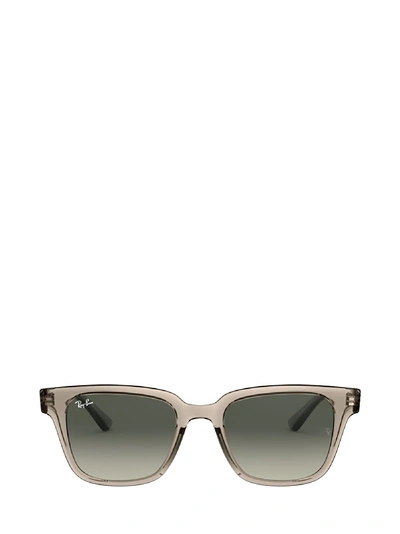 Shop Ray Ban Ray-ban Rb4323 Transparent Grey Sunglasses In 644971