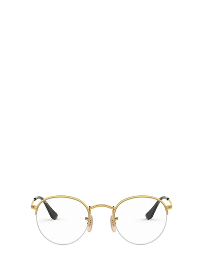 Shop Ray Ban Ray-ban Rx3947v Gold Glasses In 2500