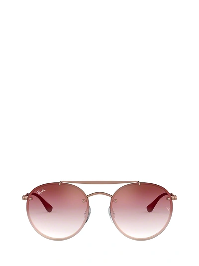 Shop Ray Ban Ray-ban Rb3614n Demi Gloss Copper Sunglasses In 91410t