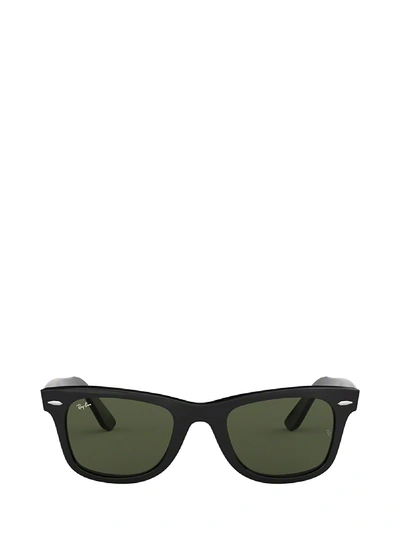 Shop Ray Ban Ray-ban Rb2140 Black Sunglasses In 901