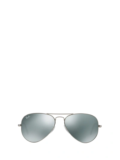 Shop Ray Ban Ray-ban Rb3025 Silver Sunglasses In W3275