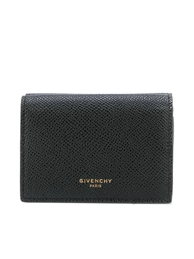 Shop Givenchy Compact Wallet In Black
