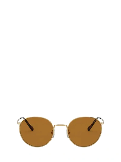 Shop Vogue Eyewear Vogue Vo4182s Gold Sunglasses In 280/83