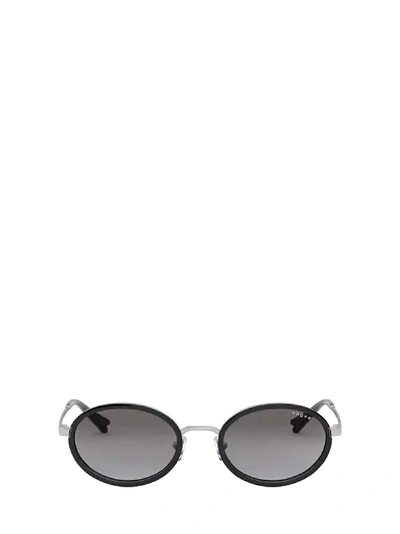 Shop Vogue Eyewear Vogue Vo4167s Silver Sunglasses In 323/11