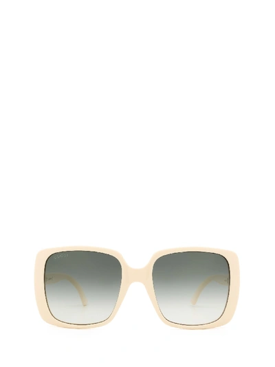 Gucci Gg0632s Ivory Sunglasses In 4 | ModeSens