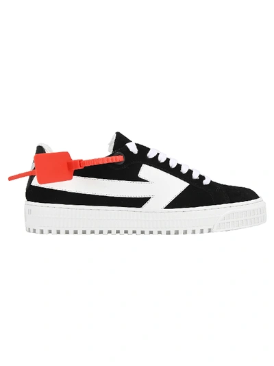 Shop Off-white Off White Arrow Sneakers In Black